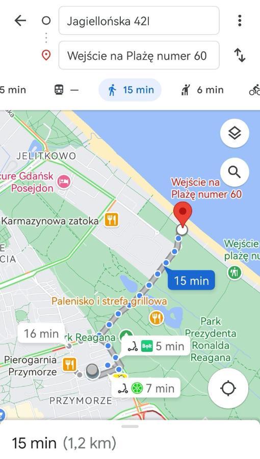 Mieszkanie Przy Morzu Gdańsk Exterior foto